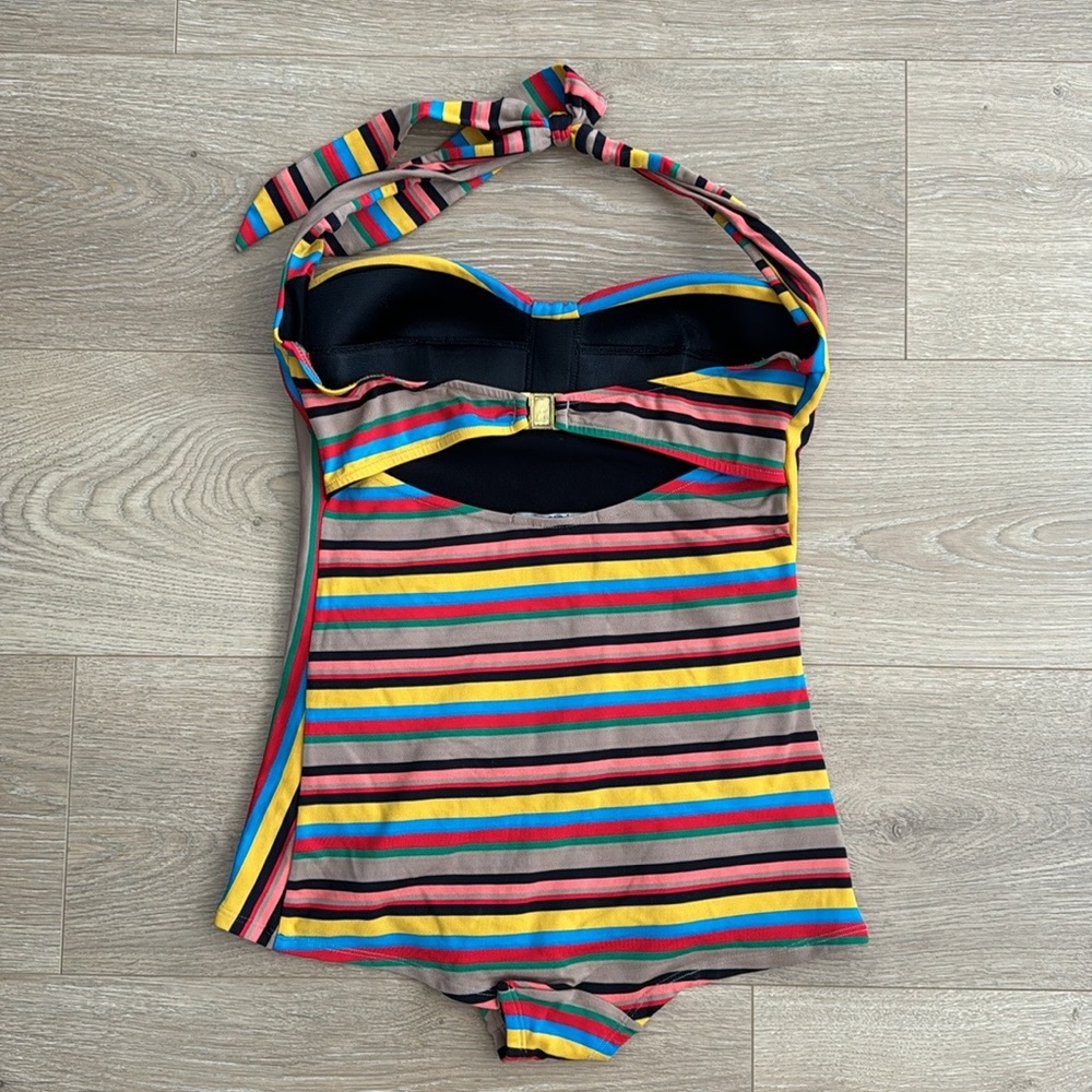 Pez D’or Barcelona Multi-Color Striped Swimsuit - Picture 3 of 6